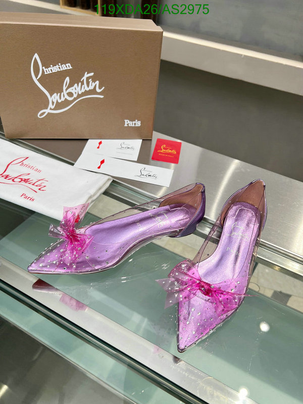 Christian Louboutin-Women Shoes Code: AS2975 $: 119USD