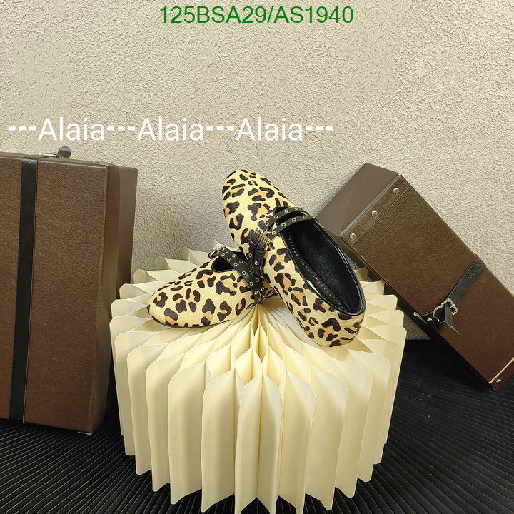 ALAIA-Women Shoes Code: AS1940 $: 125USD