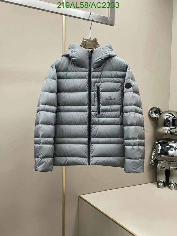 Moncler-Down jacket Men Code: AC2333 $: 219USD