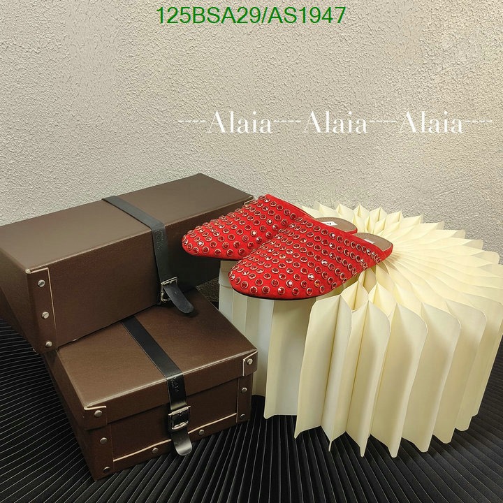 ALAIA-Women Shoes Code: AS1947 $: 125USD