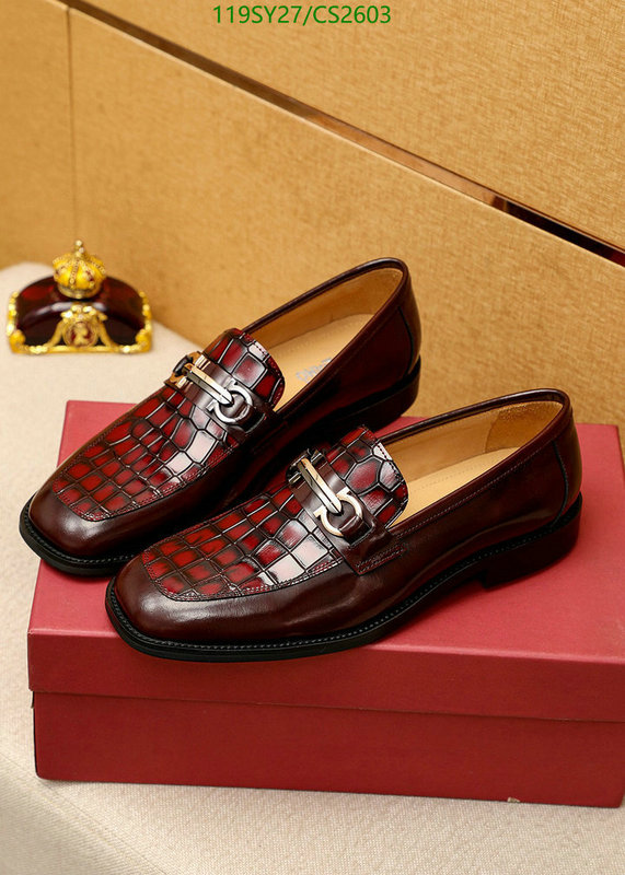 Ferragamo-Men shoes Code: CS2603 $: 119USD