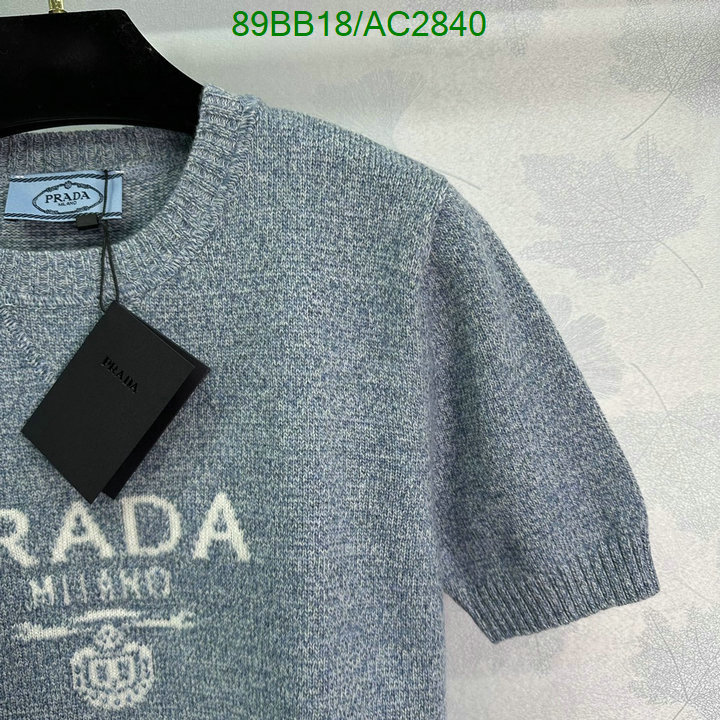 Prada-Clothing Code: AC2840 $: 89USD