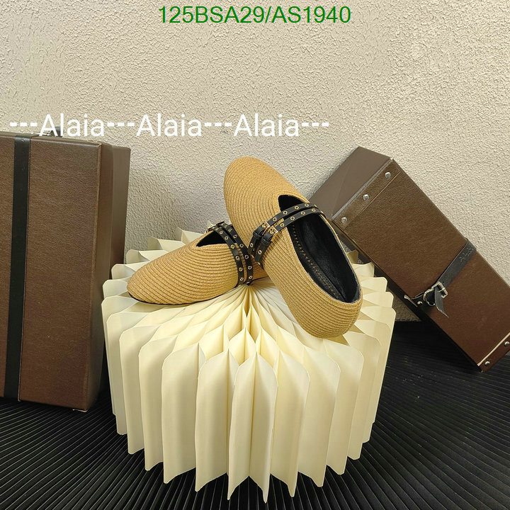 ALAIA-Women Shoes Code: AS1940 $: 125USD