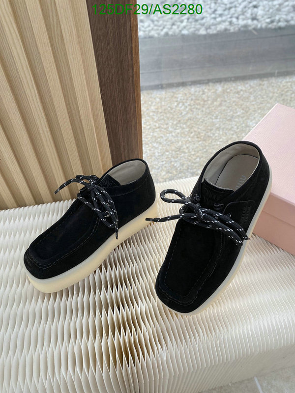 Miu Miu-Women Shoes Code: AS2280 $: 125USD