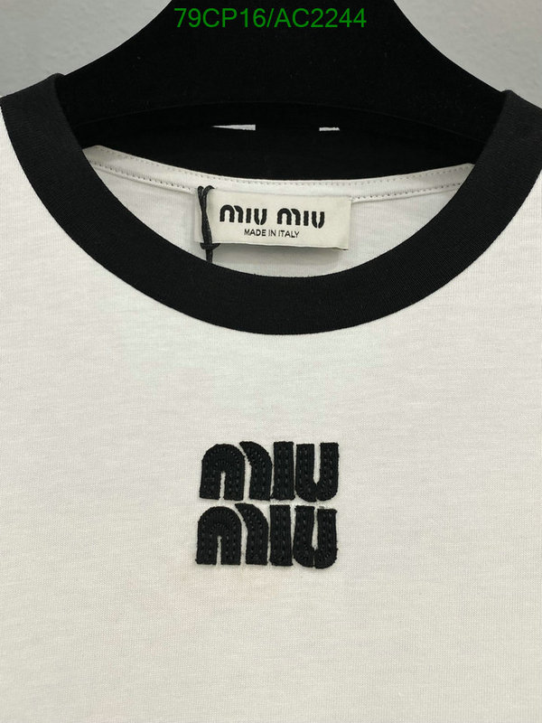 MIUMIU-Clothing Code: AC2244 $: 79USD