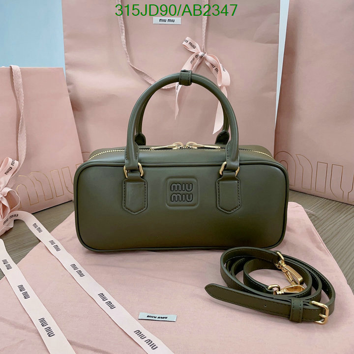 Miu Miu-Bag-Mirror Quality Code: AB2347 $: 315USD