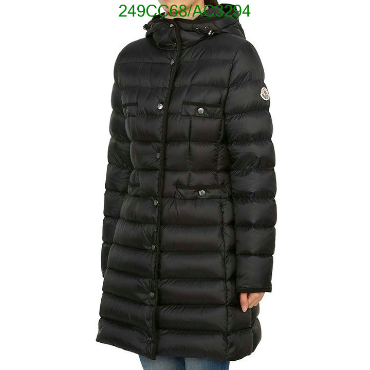 Moncler-Down jacket Women Code: AC3294 $: 249USD