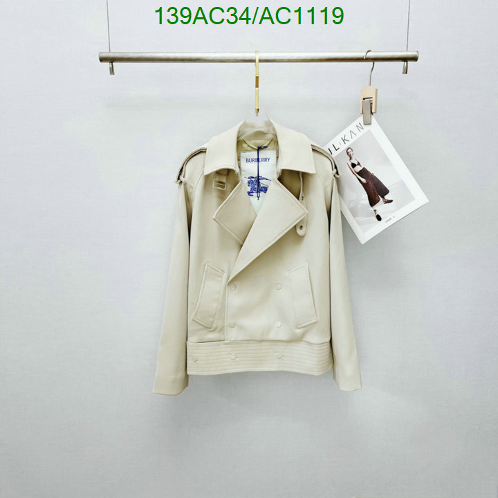 Burberry-Down jacket Women Code: AC1119 $: 139USD