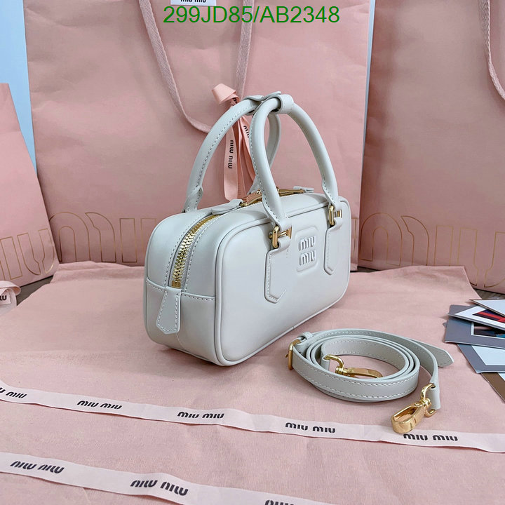 Miu Miu-Bag-Mirror Quality Code: AB2348 $: 299USD