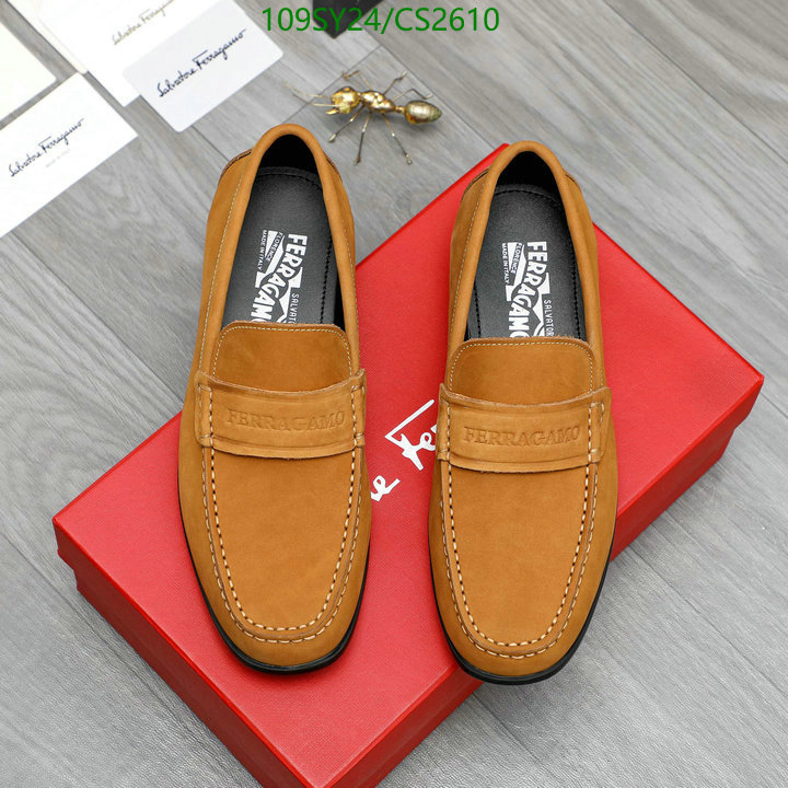 Ferragamo-Men shoes Code: CS2610 $: 109USD