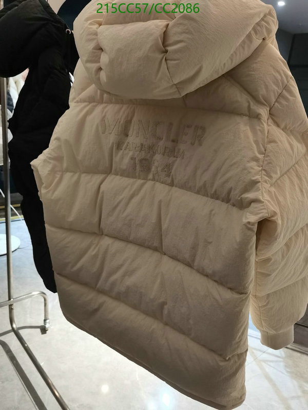 Moncler-Down jacket Women Code: CC2086 $: 215USD