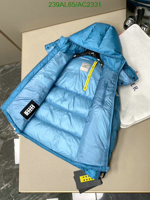 Moncler-Down jacket Men Code: AC2331 $: 239USD