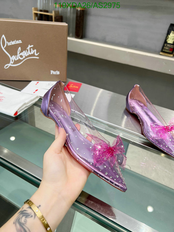 Christian Louboutin-Women Shoes Code: AS2975 $: 119USD