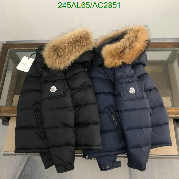 Moncler-Down jacket Men Code: AC2851 $: 245USD