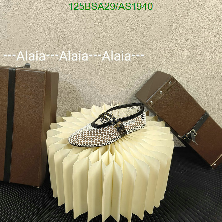 ALAIA-Women Shoes Code: AS1940 $: 125USD