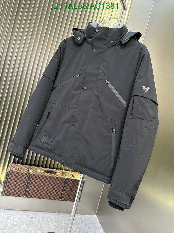 Prada-Down jacket Men Code: AC1381 $: 219USD