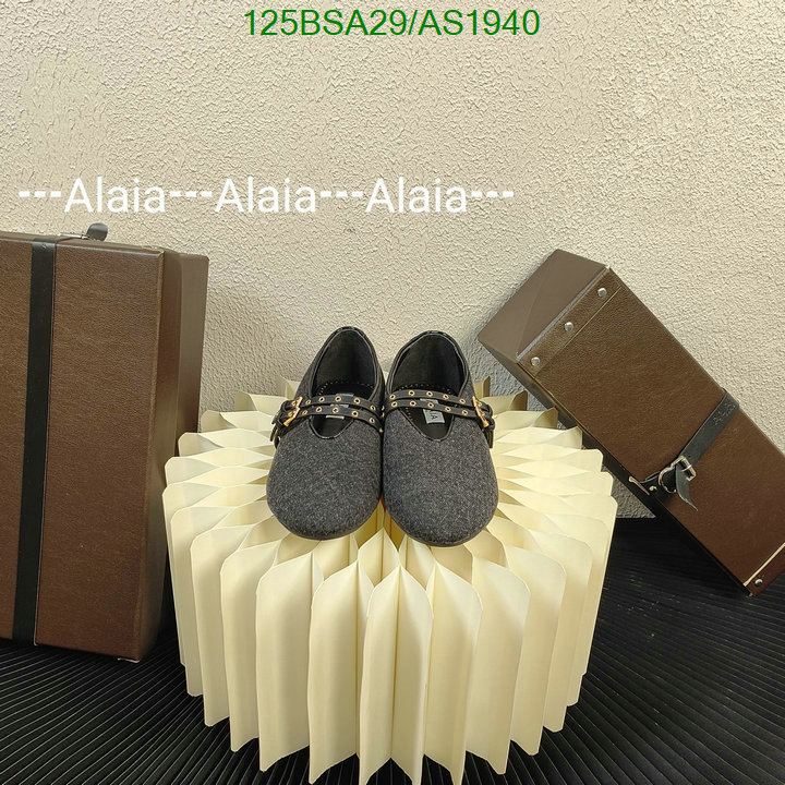 ALAIA-Women Shoes Code: AS1940 $: 125USD