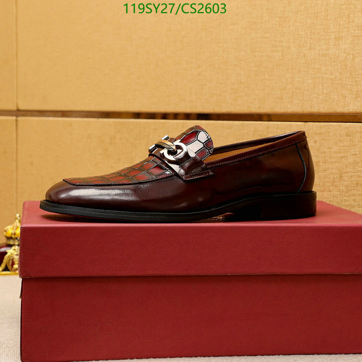 Ferragamo-Men shoes Code: CS2603 $: 119USD