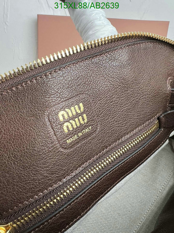 Miu Miu-Bag-Mirror Quality Code: AB2639 $: 315USD