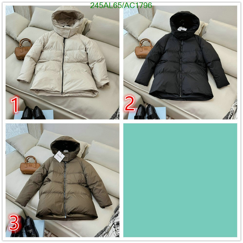 MaxMara-Down jacket Women Code: AC1796 $: 245USD