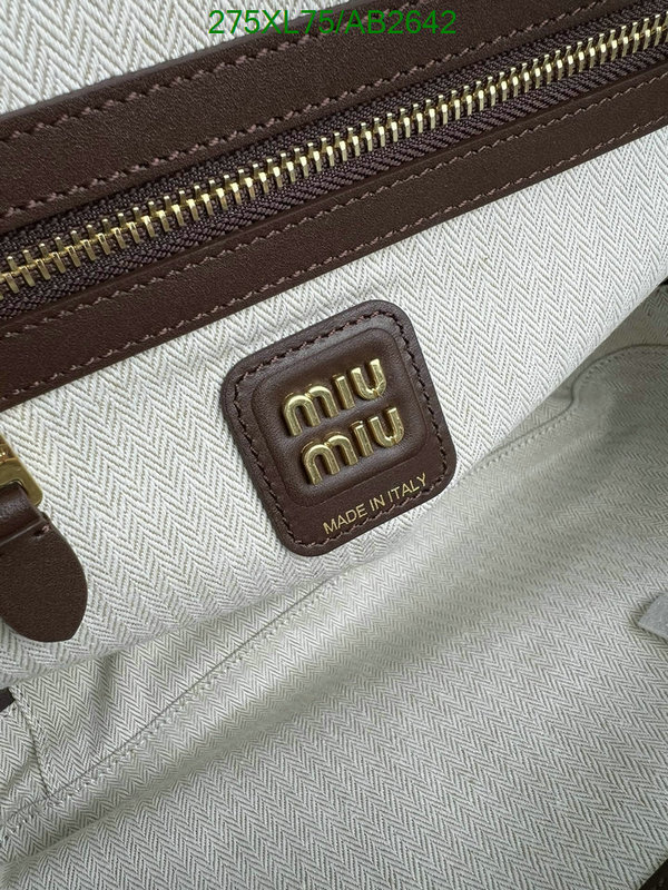 Miu Miu-Bag-Mirror Quality Code: AB2642 $: 275USD