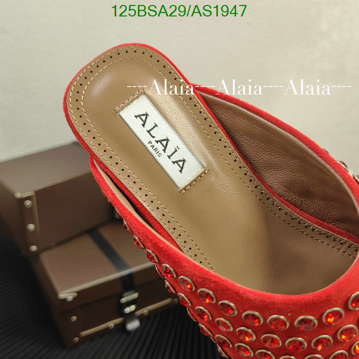 ALAIA-Women Shoes Code: AS1947 $: 125USD