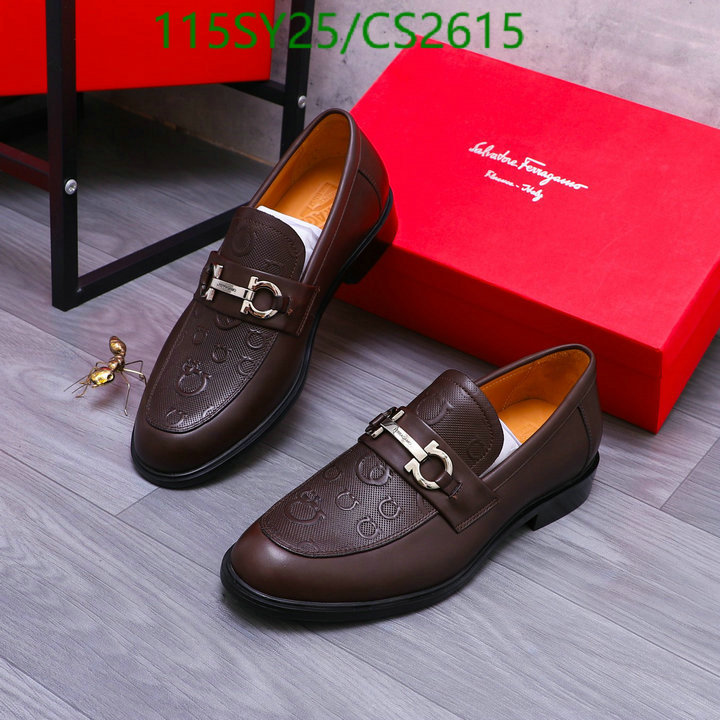 Ferragamo-Men shoes Code: CS2615 $: 115USD