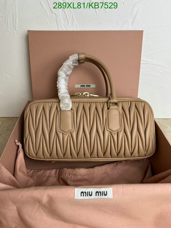 Miu Miu-Bag-Mirror Quality Code: KB7529 $: 289USD