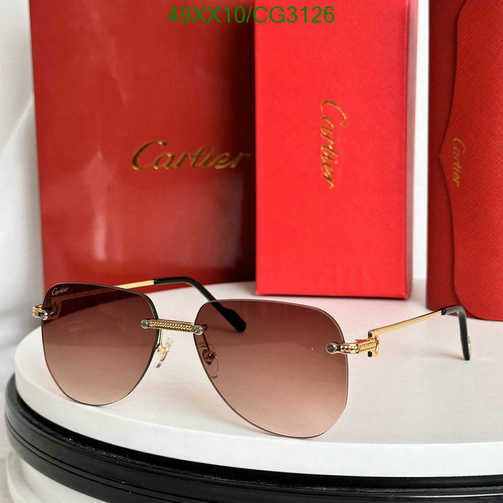 Cartier-Glasses Code: CG3126 $: 49USD