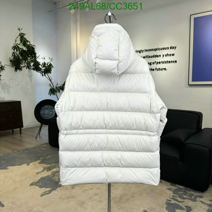 Moncler-Down jacket Men Code: CC3651 $: 249USD