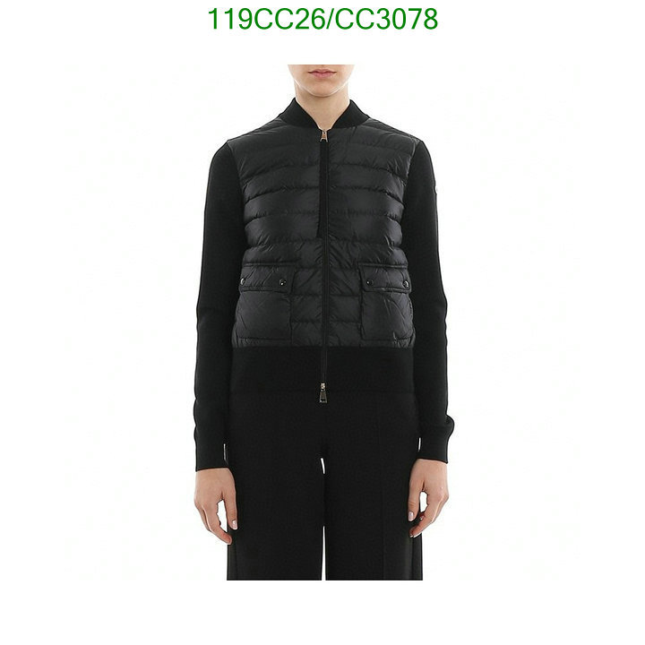 Moncler-Down jacket Women Code: CC3078 $: 119USD