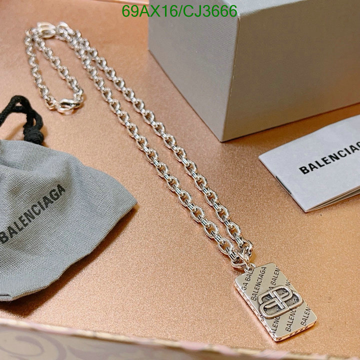 Balenciaga-Jewelry Code: CJ3666 $: 69USD