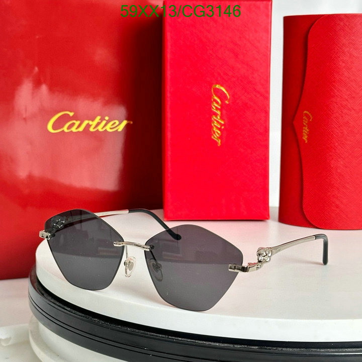 Cartier-Glasses Code: CG3146 $: 59USD