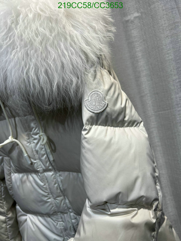 Moncler-Down jacket Women Code: CC3653 $: 219USD