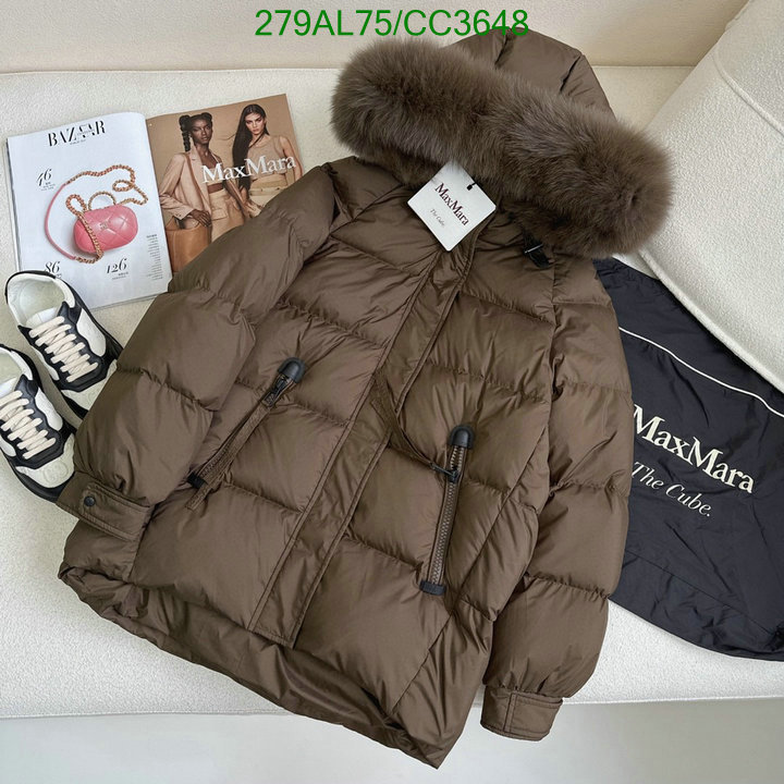 MaxMara-Down jacket Women Code: CC3648 $: 279USD