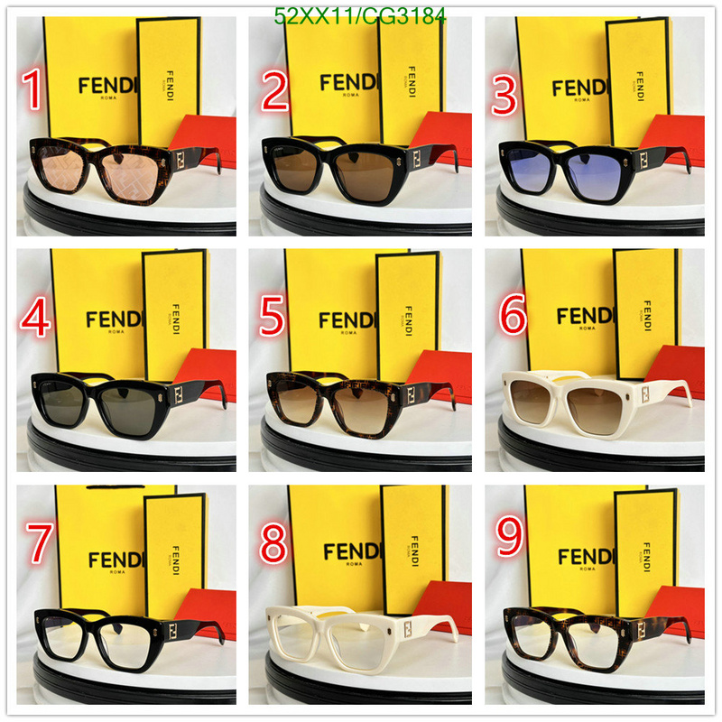 Fendi-Glasses Code: CG3184 $: 52USD