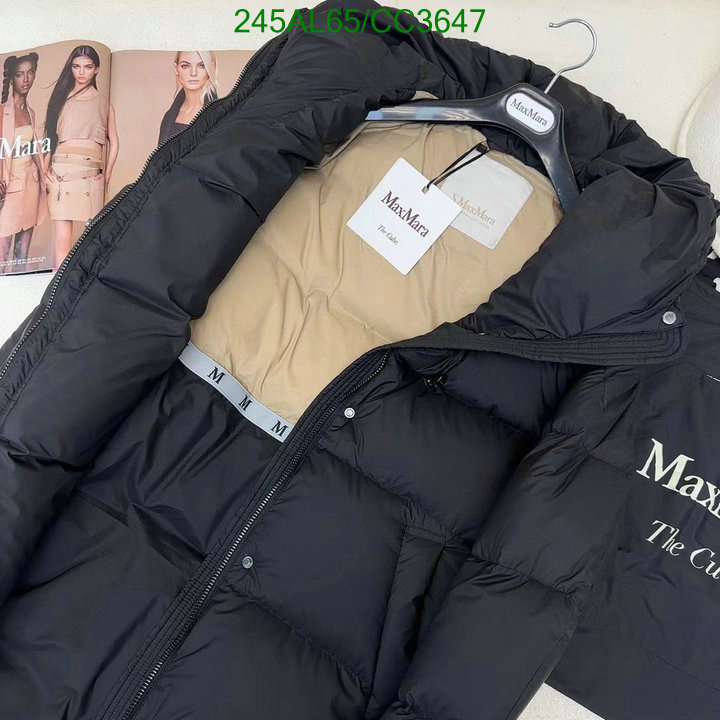 MaxMara-Down jacket Women Code: CC3647 $: 245USD