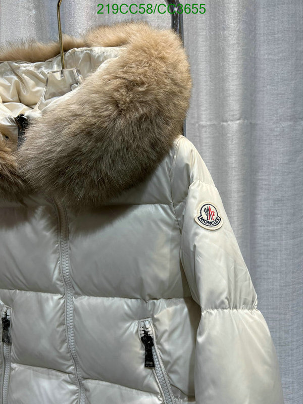 Moncler-Down jacket Women Code: CC3655 $: 219USD