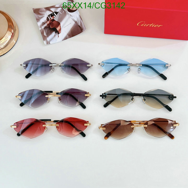 Cartier-Glasses Code: CG3142 $: 65USD