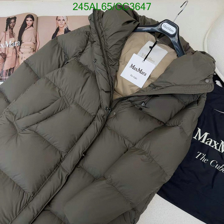 MaxMara-Down jacket Women Code: CC3647 $: 245USD