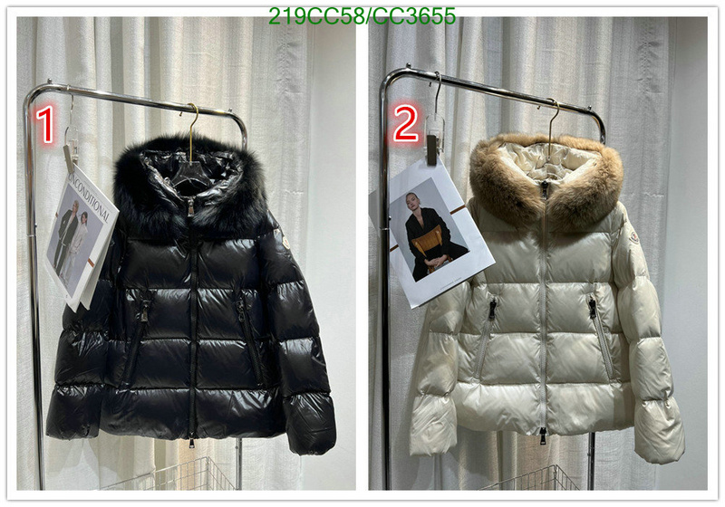 Moncler-Down jacket Women Code: CC3655 $: 219USD