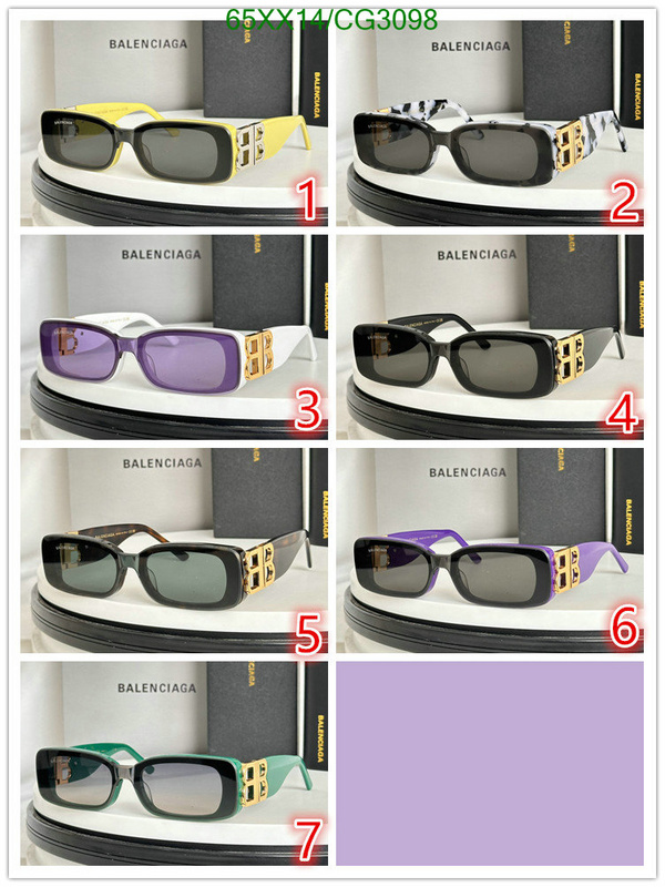 Balenciaga-Glasses Code: CG3098 $: 65USD