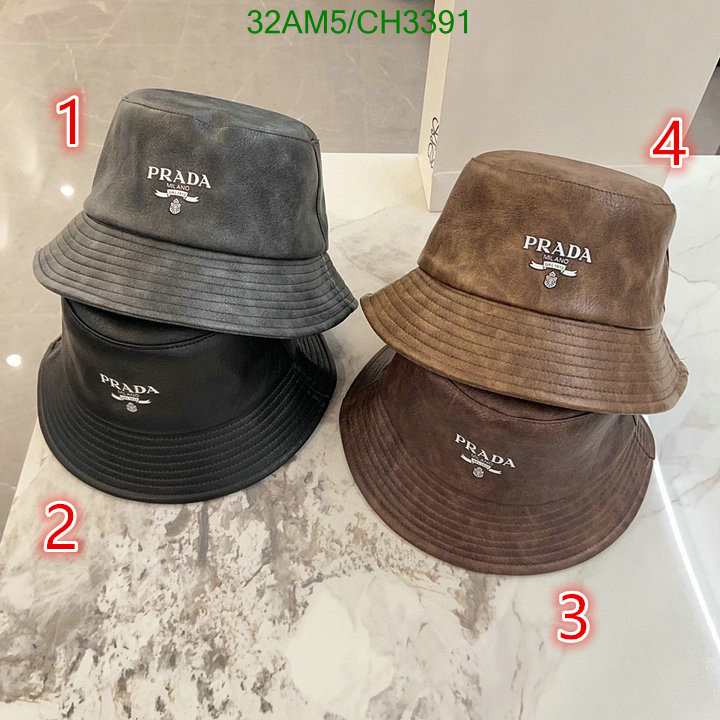 Prada-Cap(Hat) Code: CH3391 $: 32USD