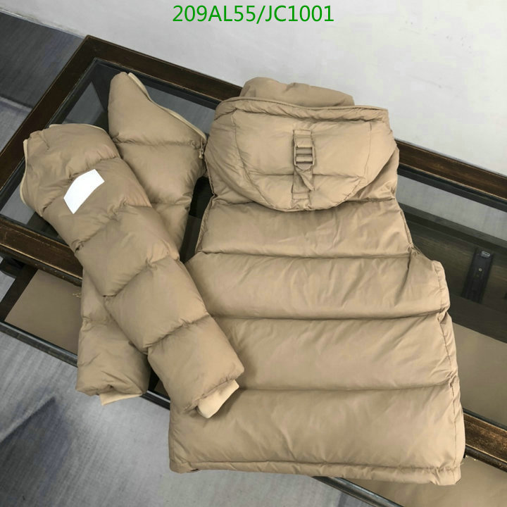 Burberry-Down jacket Men Code: JC1001 $: 209USD