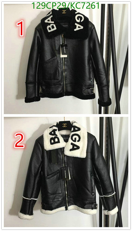 Balenciaga-Clothing Code: KC7261 $: 129USD