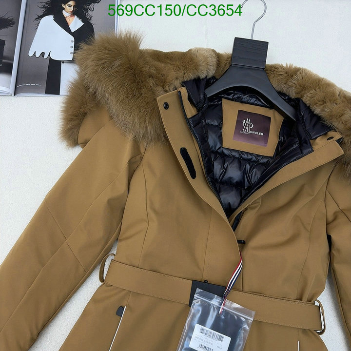 Moncler-Down jacket Women Code: CC3654 $: 569USD