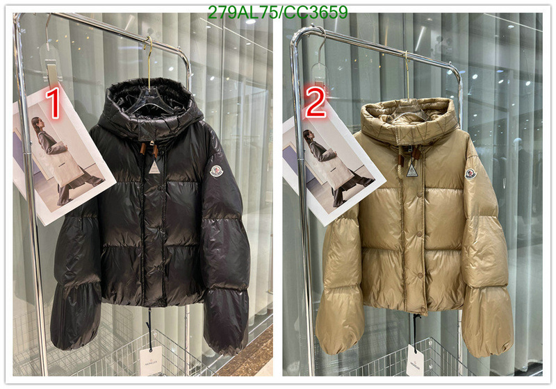 Moncler-Down jacket Women Code: CC3659 $: 279USD