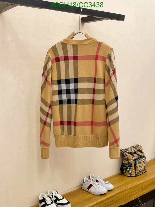 Burberry-Clothing Code: CC3438 $: 89USD