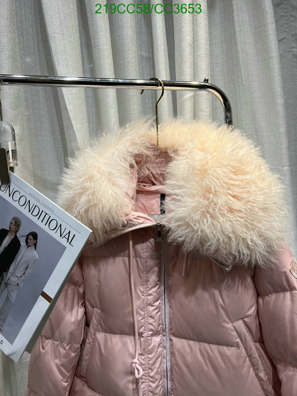 Moncler-Down jacket Women Code: CC3653 $: 219USD