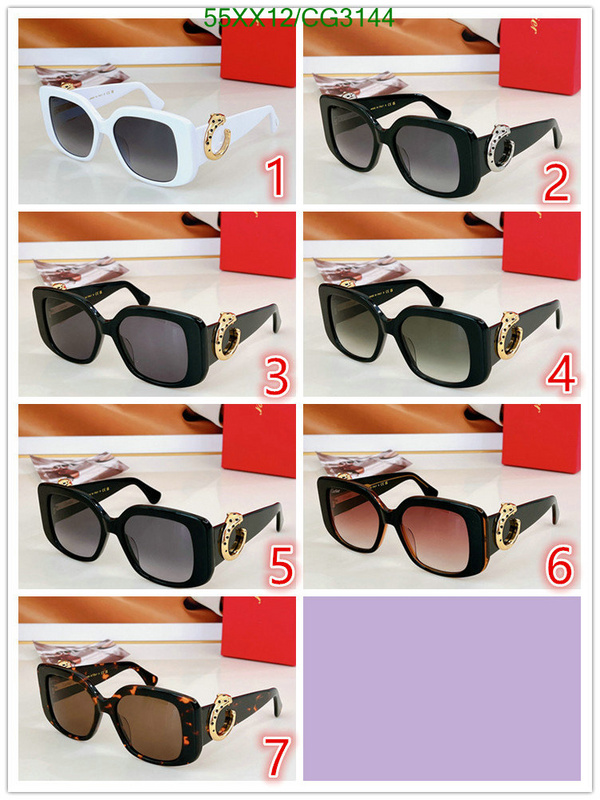 Cartier-Glasses Code: CG3144 $: 55USD